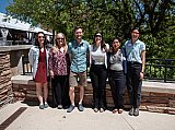 Lauren Lipuma and the early career researchers who presented flash talks at Rendezvous 2024. - Rendezvous 2024